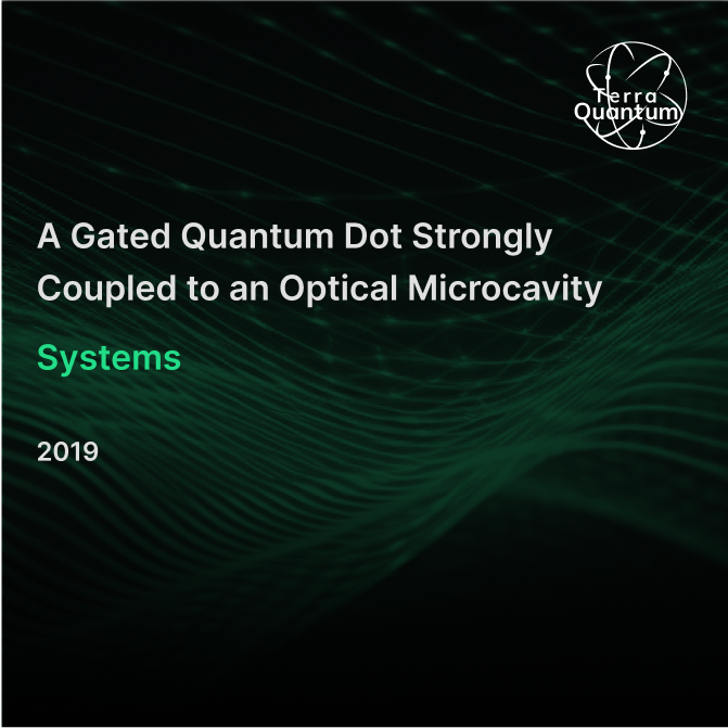 A Gated Quantum Dot Strongly Coupled to an Optical Microcavity