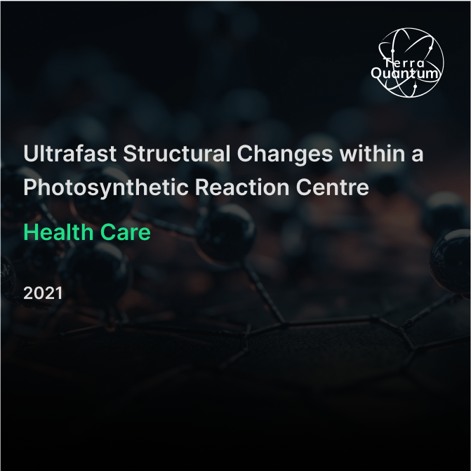 Ultrafast Structural Changes Within a Photosynthetic Reaction Centre