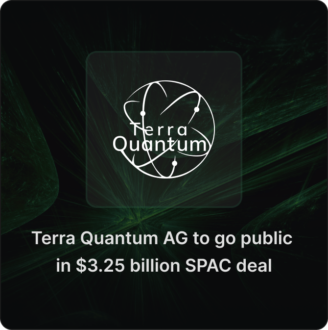 Terra Quantum AG to go public in $3.25 billion SPAC deal