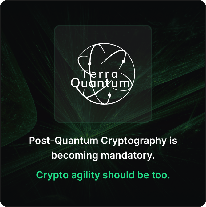 Post-Quantum Cryptography is becoming mandatory. Crypto agility should be too.